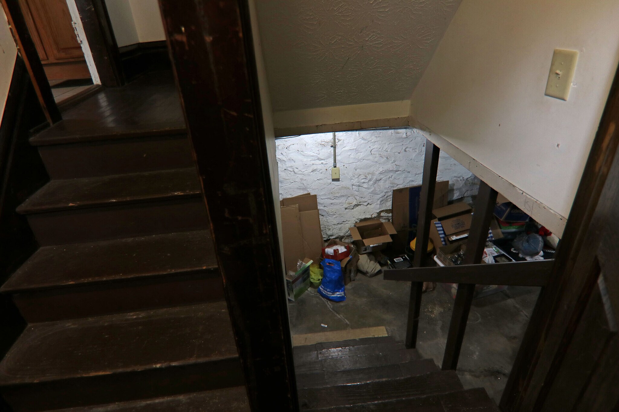 Stairway to the basement - 374 E Oakland Ave