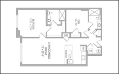 1BR/1BA - Birchwood