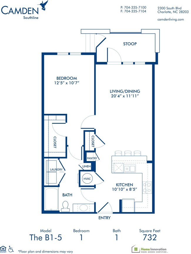 Floorplan - Camden Southline