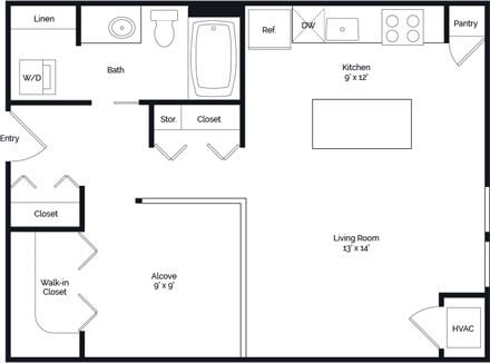 Floorplan - Marbella on Dean