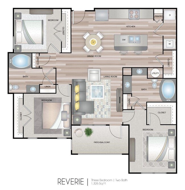 Floorplan - Aspire at Live Oak