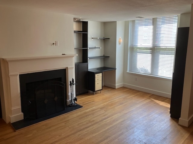 fireplace and desk area - 1326 Emerald St NE