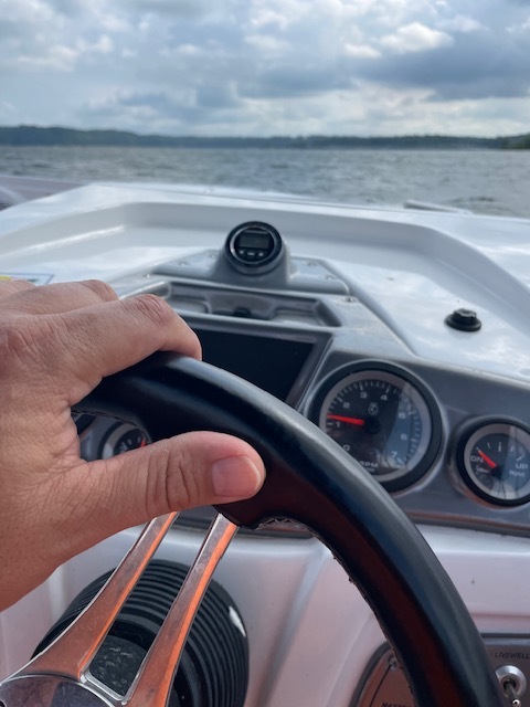 Boating Jon our Lake Monroe. - 9608 S Bay Pointe Ct