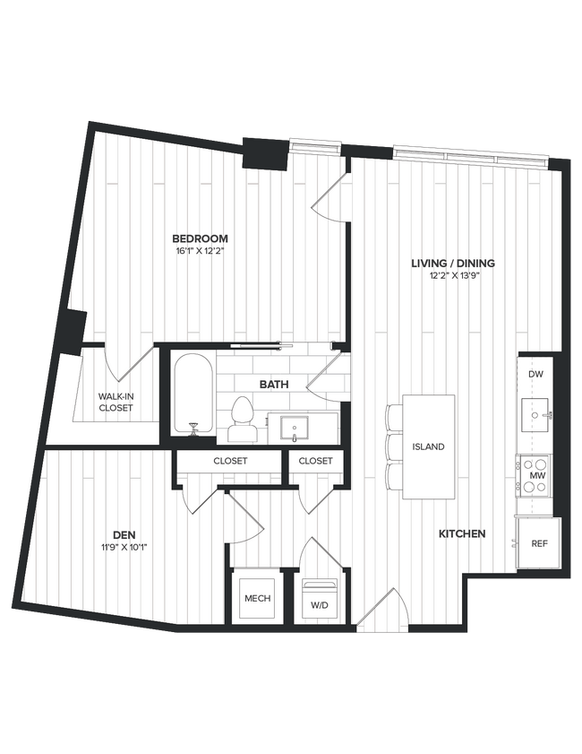 Floorplan - The Milton