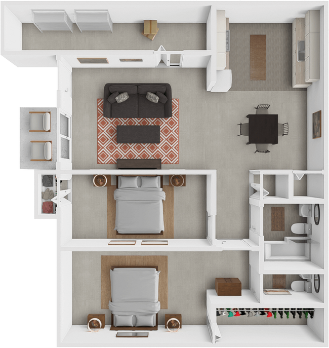 Floorplan - MacArthurs Lake Apartments