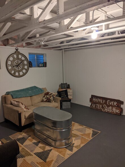 Downstairs Living Space in partially finished basement. An additional 1350 sq.ft of space! - 949 Constance Ln