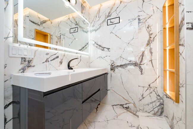 second bathroom - 611 W 49th St