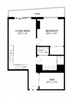 Floorplan - Lilia Waikiki