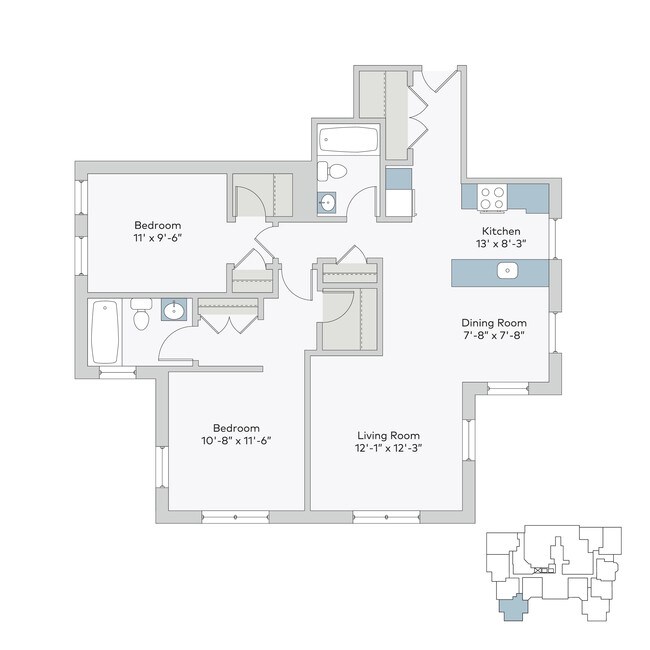 Floorplan - Montclair on the Park