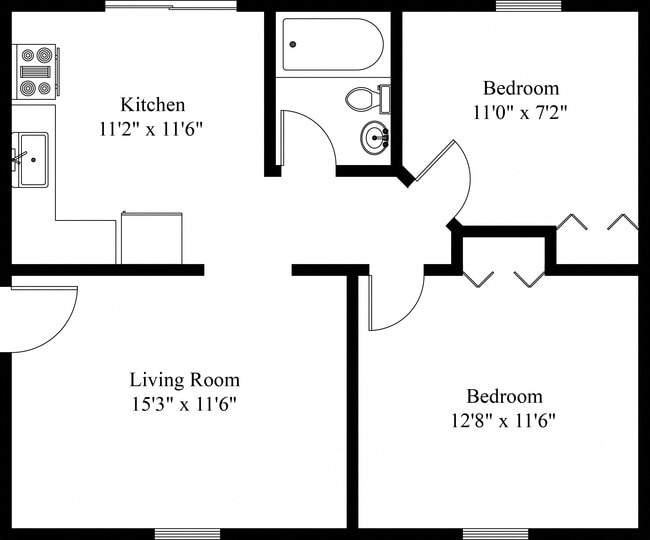 Floorplan - Liberty Village Apartments