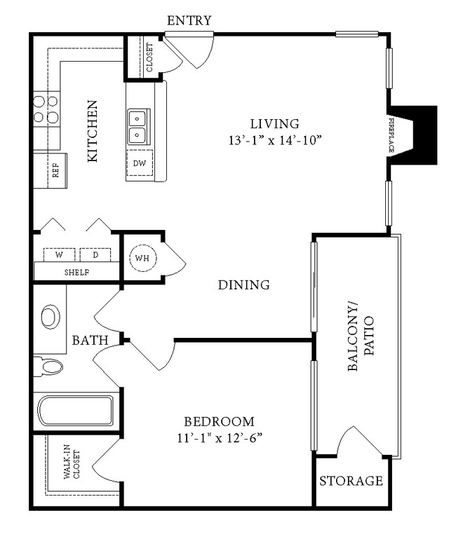 Floorplan - La Mirage