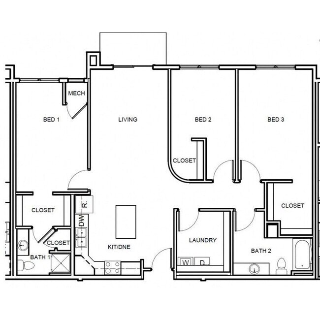 Floorplan - Crossroads at Elm Creek