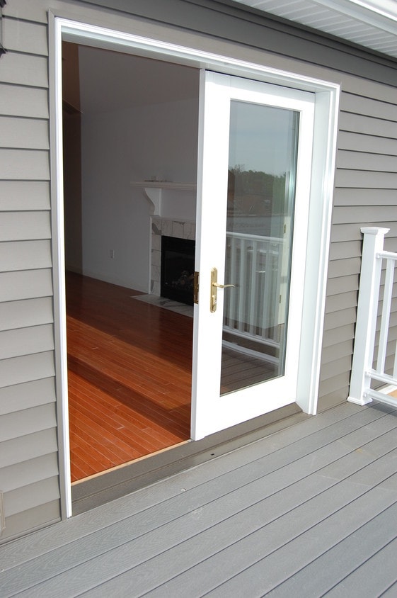 View of living room from private balcony. - 485 Elmwood Ave