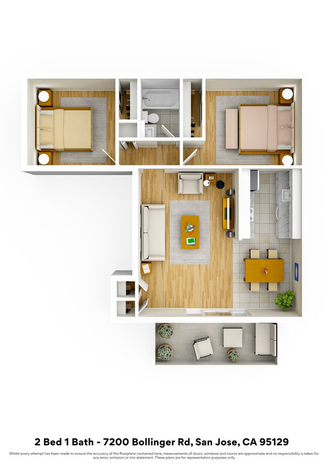 Floorplan - Villa Victoria Apartments
