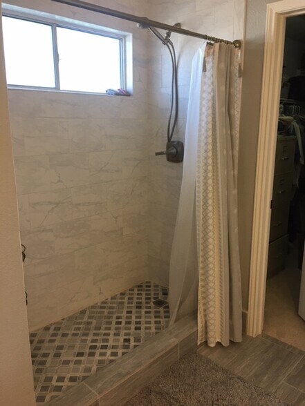master shower - 3809 Willie Mays Ln