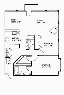 2BR/2BA - Sutton Station