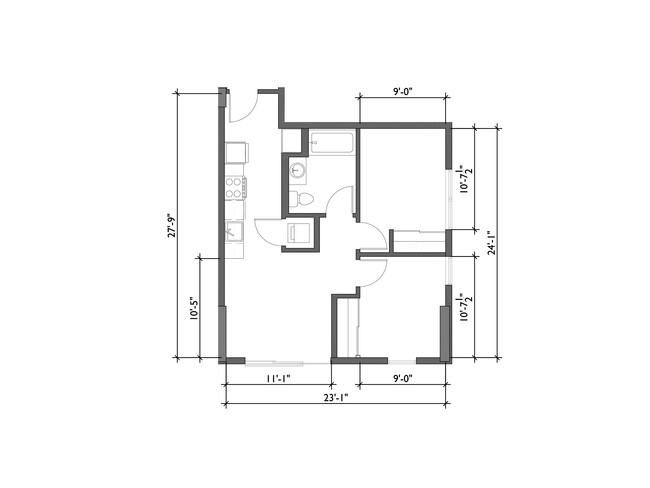 Floorplan - Jet on Boylston