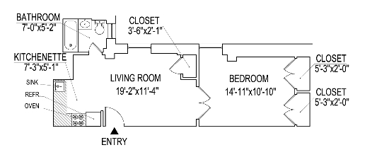 Apartment 3K - Terrace Court