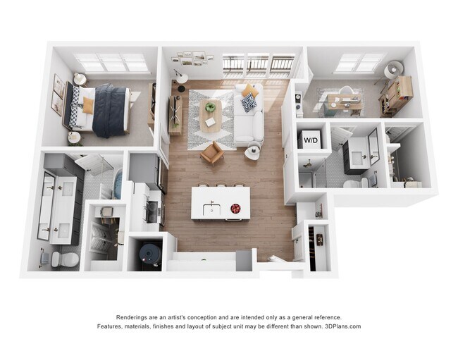 Floorplan - Vance at Bishop Union