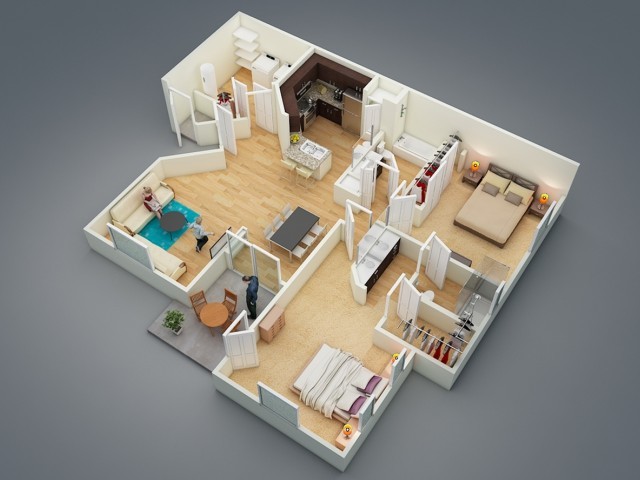 B1 Floor Plan - Liv Avenida