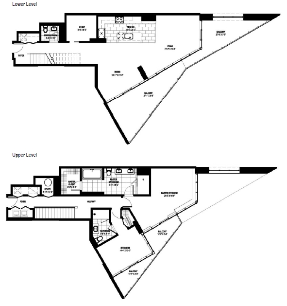 2BR/2.5BA - Signature Place Tower