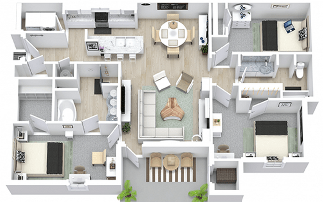 Floorplan - The Palms