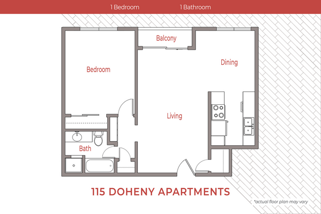 Floorplan - 115 Doheny Apartments