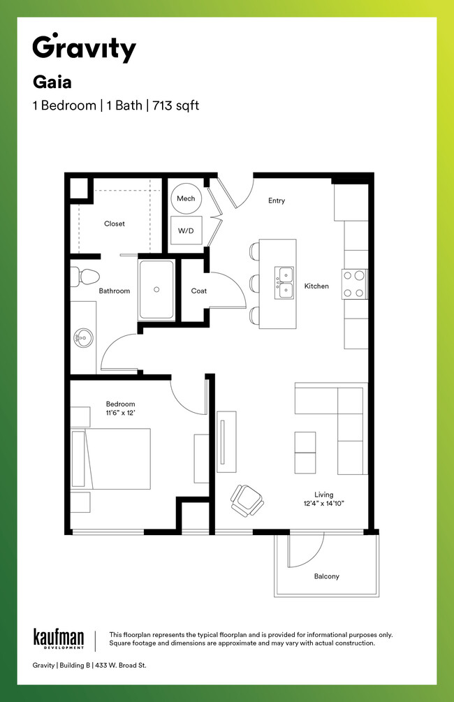 Floorplan - Building B at Gravity