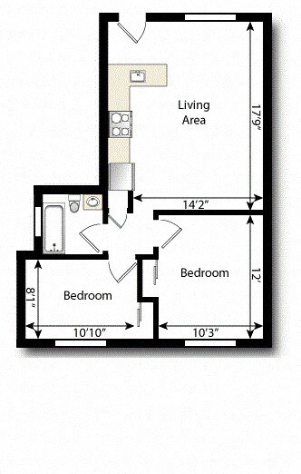 Floorplan - 1245 Corona Street