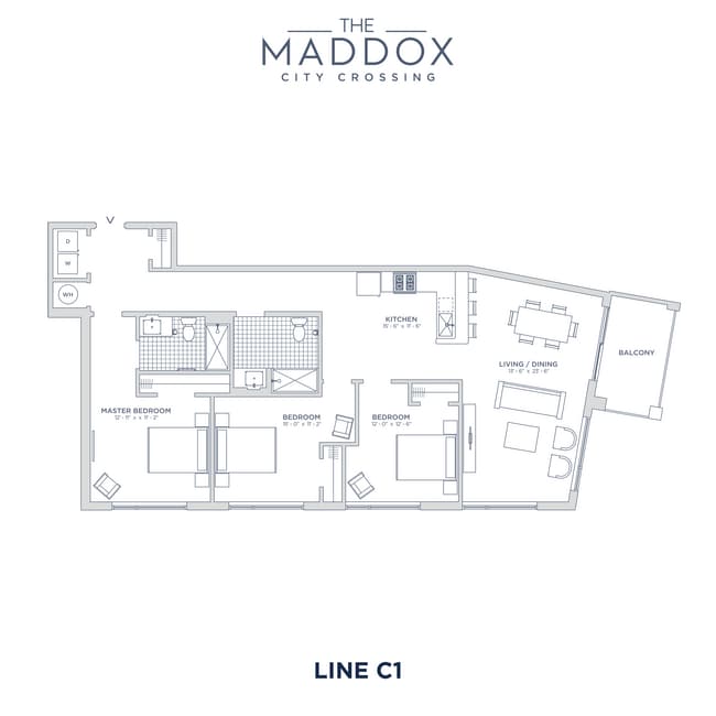 Floorplan - The Maddox at City Crossing