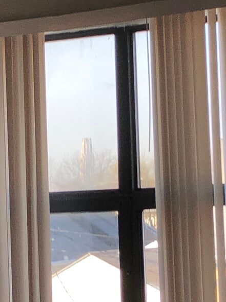 View of Cathedral of Learning from Window Seats in Great Room - 367 Lehigh Ave