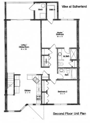 Floorplan - The Villas at Sutherland