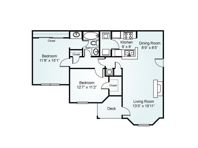 Floorplan - Chace Lake Villas