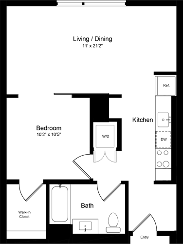 Floorplan - One Henry Adams