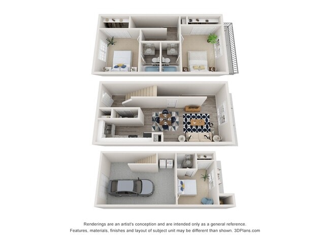 Floorplan - Congaree Villas