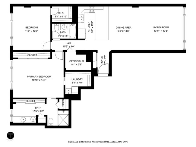 Floorplan - 1344 N. Dearborn St.