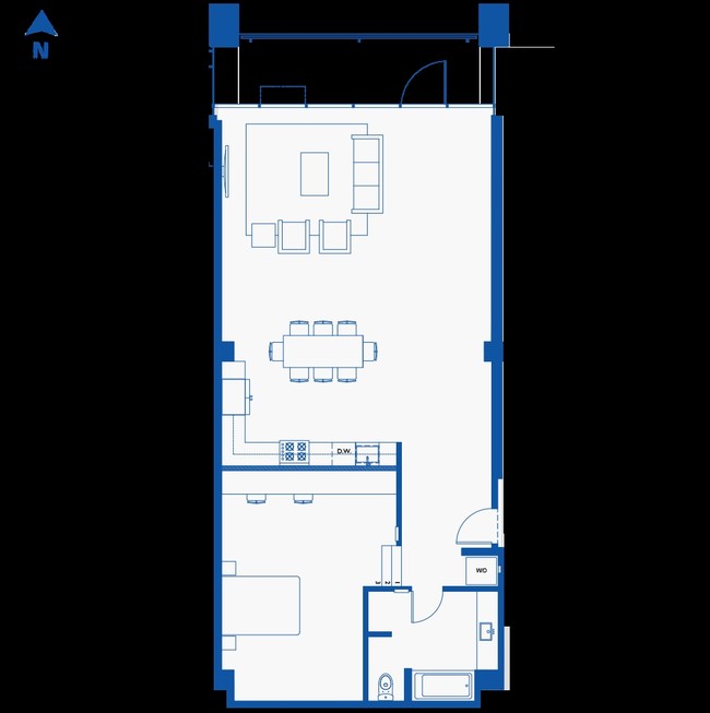 UNIT #105 - The Elysian Apartments