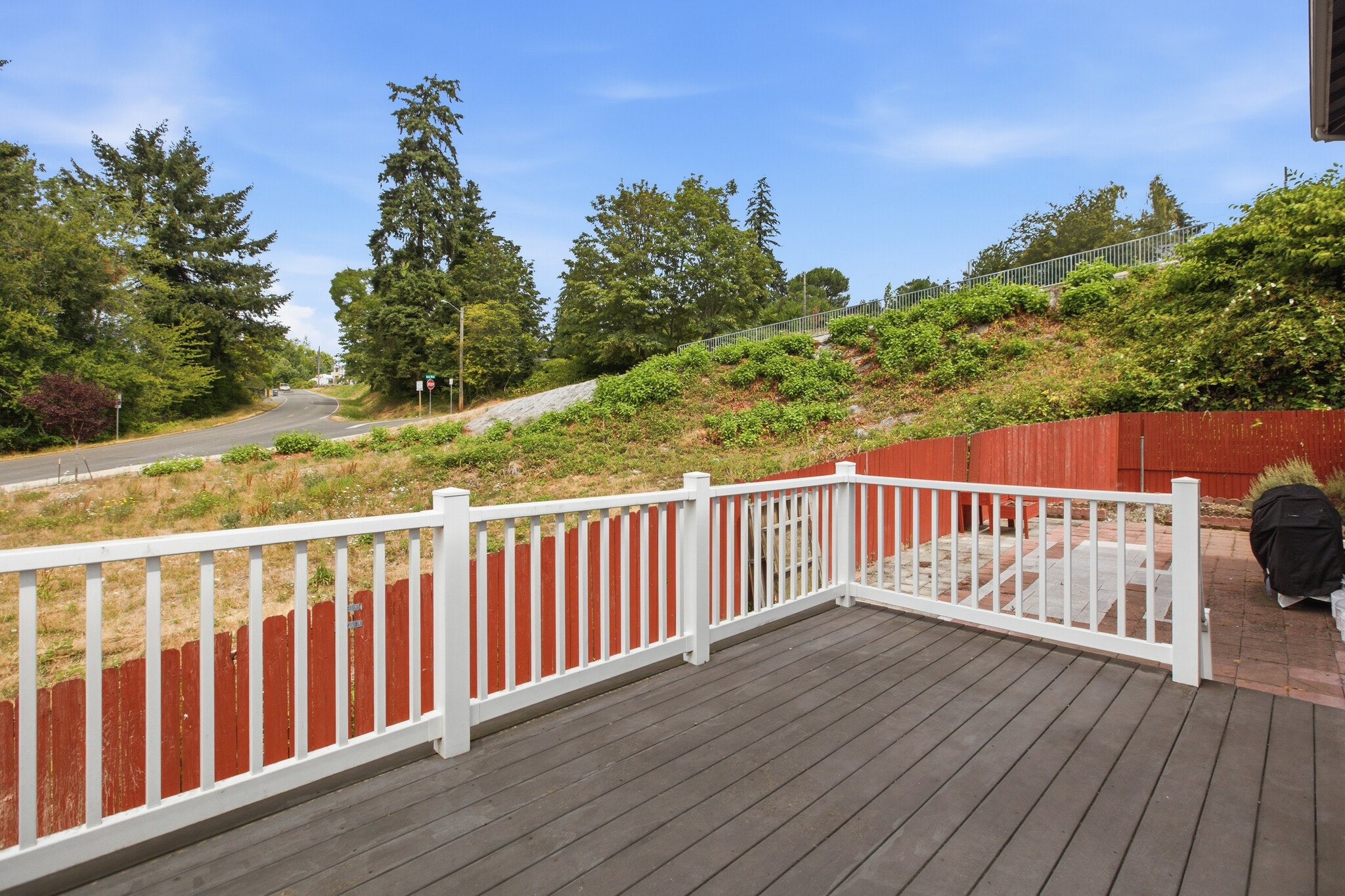 Back Deck, coming out of the dining room - 1102 9th Ave