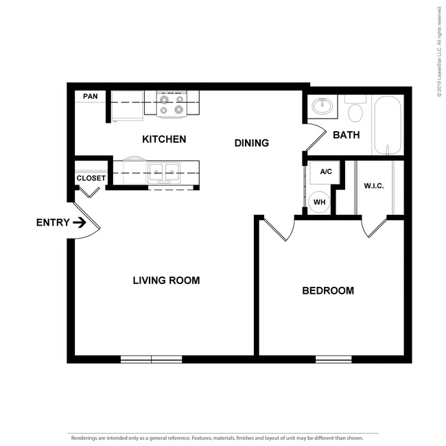 Lake George: Beds - 1: Baths - 1: SqFt Range - 601 to 601 - Village Green