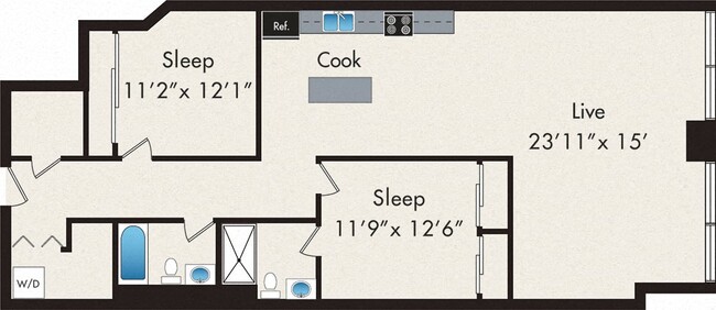 Floorplan - The Lofts at Gin Alley