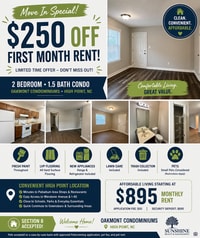 Building Photo - Two bedroom, 1.5 bath condo in High Point--Oakmont Condominiums