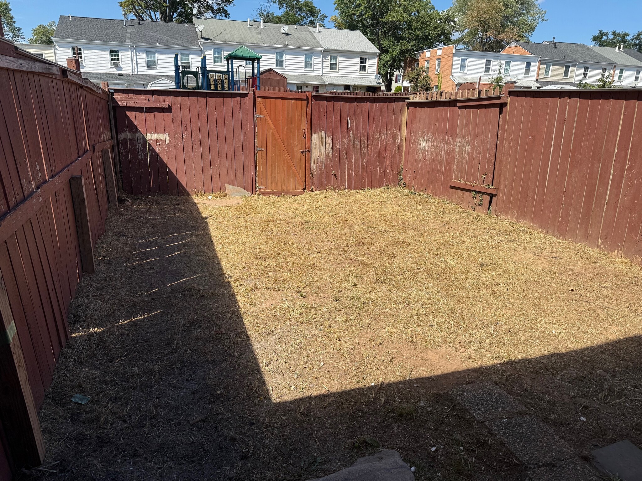 Backyard - 9262 Taney Rd