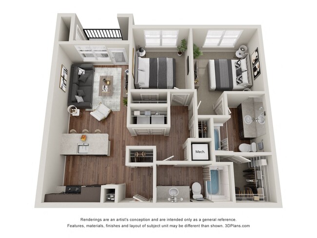 Floorplan - The Pointe at Bayou Bend