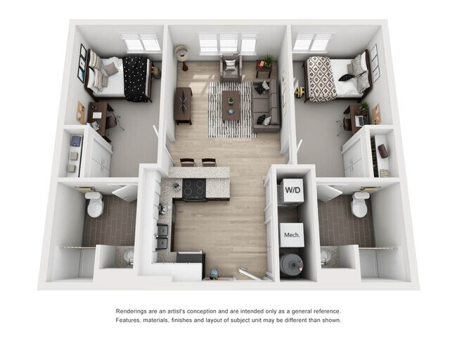 Floorplan - The Flats