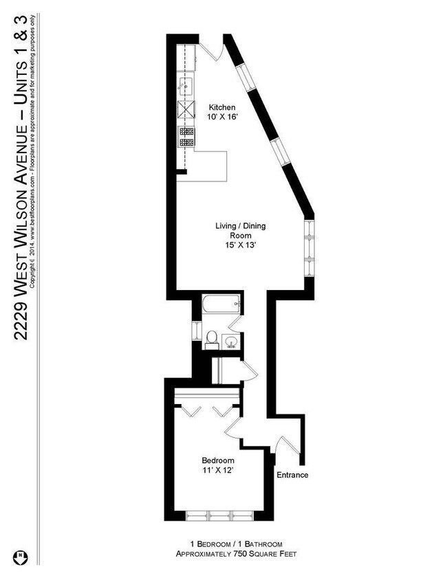 Building Photo - 2229 W Wilson Ave