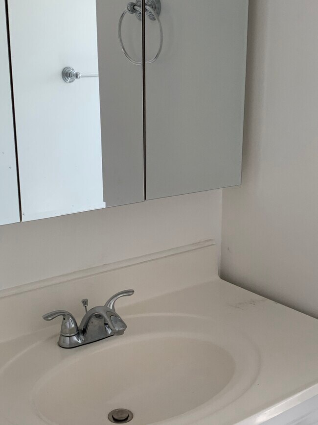 Bathroom vanity and three door mirror medicine cabinet - 3121 Arizona Ave