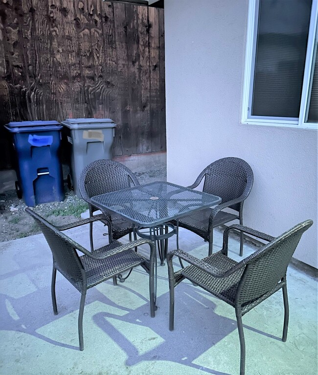 Outside Patio Furniture - 301 River St