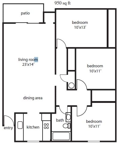 3BR/1BA - Mountain View