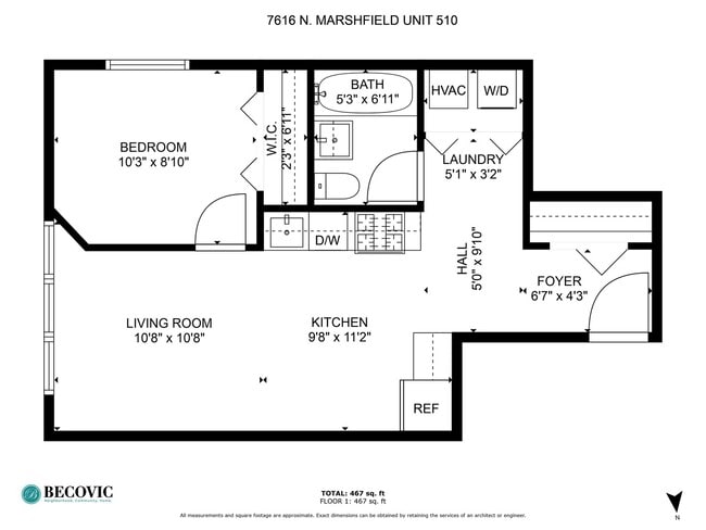 Building Photo - 7616 N Marshfield Ave