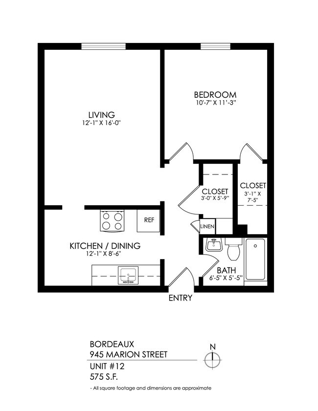 Floorplan - Bordeaux